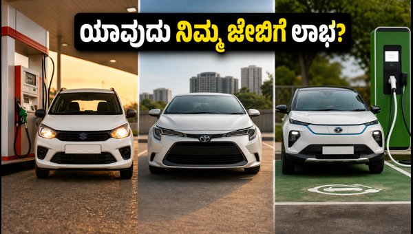 ಪೆಟ್ರೋಲ್, ಹೈಬ್ರಿಡ್ ಅಥವಾ ಇವಿ: ಯಾವುದು ಉತ್ತಮ?