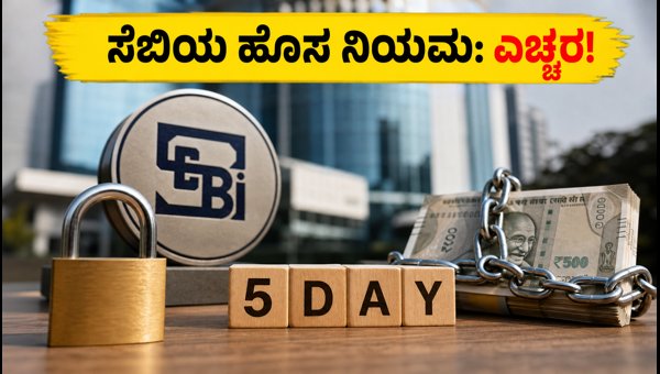 ಸೆಬಿಯ ಹೊಸ ನಿಯಮ: ಹೂಡಿಕೆದಾರರಿಗೆ ಮಹತ್ವದ ಬದಲಾವಣೆ ಸೆಬಿಯ ಹೊಸ ನಿಯಮ: ಹೂಡಿಕೆದಾರರಿಗೆ ಮಹತ್ವದ ಬದಲಾವಣೆ