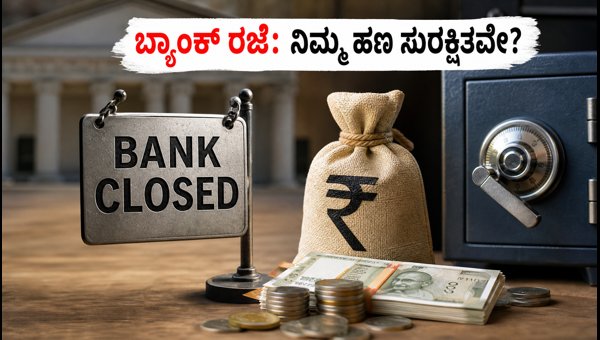 4ನೇ ಶನಿವಾರ ಬ್ಯಾಂಕ್ ರಜೆ: ನಿಮ್ಮ ಹಣಕಾಸಿನ ವ್ಯವಹಾರಗಳೇನು? 4ನೇ ಶನಿವಾರ ಬ್ಯಾಂಕ್ ರಜೆ: ನಿಮ್ಮ ಹಣಕಾಸಿನ ವ್ಯವಹಾರಗಳೇನು?