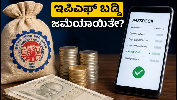 ಇಪಿಎಫ್ಒ ಬಡ್ಡಿ ಜಮೆ: ಬ್ಯಾಲೆನ್ಸ್ ಪರಿಶೀಲಿಸುವುದು ಹೇಗೆ? ಇಪಿಎಫ್ಒ ಬಡ್ಡಿ ಜಮೆ: ಬ್ಯಾಲೆನ್ಸ್ ಪರಿಶೀಲಿಸುವುದು ಹೇಗೆ?