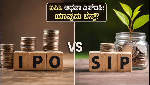 ಐಪಿಒ Vs ಎಸ್‌ಐಪಿ: ಯಾವುದು ನಿಮ್ಮ ಆಯ್ಕೆ?