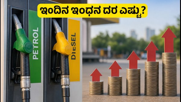 ಇಂದಿನ ಪೆಟ್ರೋಲ್, ಡೀಸೆಲ್ ದರ: ಸಂಪೂರ್ಣ ಮಾಹಿತಿ ಇಲ್ಲಿದೆ ಇಂದಿನ ಪೆಟ್ರೋಲ್, ಡೀಸೆಲ್ ದರ: ಸಂಪೂರ್ಣ ಮಾಹಿತಿ ಇಲ್ಲಿದೆ