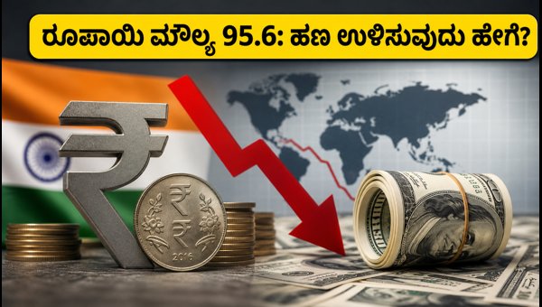 ರೂಪಾಯಿ ಮೌಲ್ಯ 95.6: ಹಣ ಉಳಿಸಲು ಈ ಟಿಪ್ಸ್ ಫಾಲೋ ಮಾಡಿ