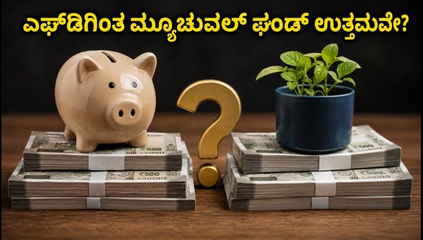 ಅಲ್ಪಾವಧಿ ಹೂಡಿಕೆ: ಎಫ್‌ಡಿ ಅಥವಾ ಮ್ಯೂಚುವಲ್ ಫಂಡ್?