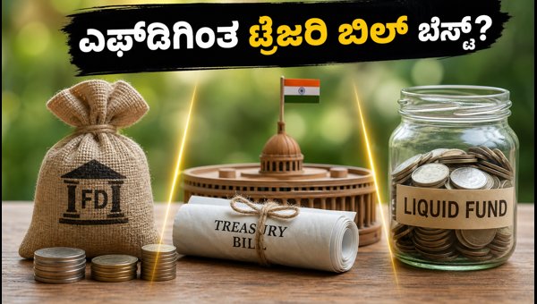 ಆಗಸ್ಟ್ 5ರ ಟ್ರೆಜರಿ ಬಿಲ್ ಹರಾಜು: ಹೂಡಿಕೆದಾರರಿಗೆ ಸುವರ್ಣಾವಕಾಶ ಆಗಸ್ಟ್ 5ರ ಟ್ರೆಜರಿ ಬಿಲ್ ಹರಾಜು: ಹೂಡಿಕೆದಾರರಿಗೆ ಸುವರ್ಣಾವಕಾಶ