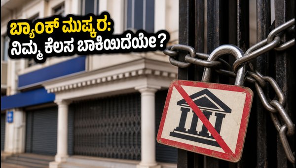 3 ದಿನಗಳ ಬ್ಯಾಂಕ್ ಮುಷ್ಕರ: ಗ್ರಾಹಕರಿಗೆ ಪ್ರಮುಖ ಸೂಚನೆ