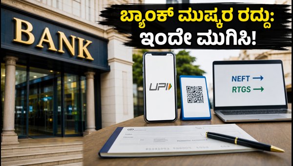 ಬ್ಯಾಂಕ್ ಮುಷ್ಕರ ರದ್ದು: ಇಂದೇ ಕೆಲಸ ಮುಗಿಸಿ