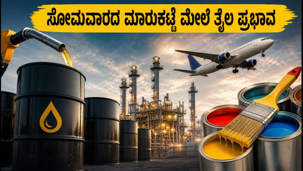 ಕಚ್ಚಾ ತೈಲ ಏರಿಳಿತ: ಸೋಮವಾರದ ಮಾರುಕಟ್ಟೆ ತಂತ್ರ