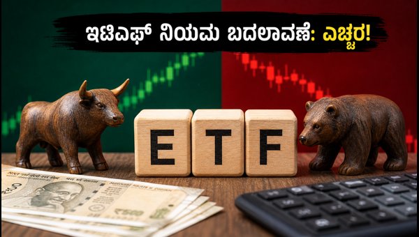 ಸೆಪ್ಟೆಂಬರ್ 7ರಿಂದ ಬದಲಾಗಲಿದೆ ಇಟಿಎಫ್ ಟ್ರೇಡಿಂಗ್ ನಿಯಮಗಳು
