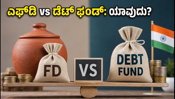 ಎಫ್ಡಿ Vs ಡೆಟ್ ಫಂಡ್: ಯಾವುದು ಬೆಸ್ಟ್? ಎಫ್ಡಿ Vs ಡೆಟ್ ಫಂಡ್: ಯಾವುದು ಬೆಸ್ಟ್?