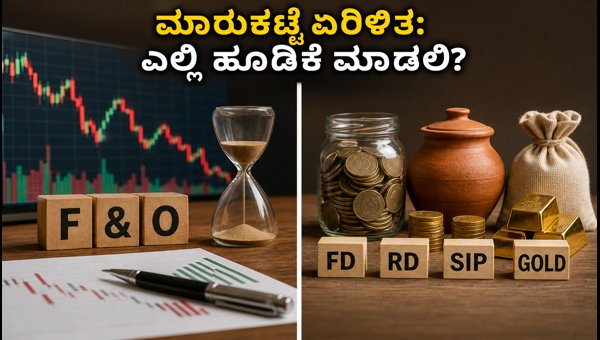 F&O ಎಕ್ಸ್ಪೈರಿ: ನಿಮ್ಮ ಹಣಕ್ಕೆ ಸುರಕ್ಷಿತ ಹೂಡಿಕೆ ಯಾವುದು? F&O ಎಕ್ಸ್ಪೈರಿ: ನಿಮ್ಮ ಹಣಕ್ಕೆ ಸುರಕ್ಷಿತ ಹೂಡಿಕೆ ಯಾವುದು?