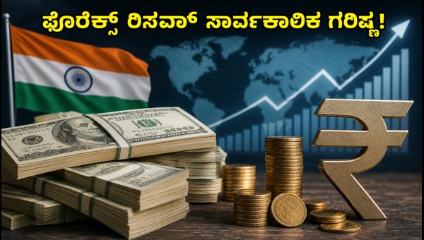 ಭಾರತದ ಫೊರೆಕ್ಸ್ ರಿಸರ್ವ್ ಸಾರ್ವಕಾಲಿಕ ಗರಿಷ್ಠ ಮಟ್ಟಕ್ಕೆ ಏರಿಕೆ ಭಾರತದ ಫೊರೆಕ್ಸ್ ರಿಸರ್ವ್ ಸಾರ್ವಕಾಲಿಕ ಗರಿಷ್ಠ ಮಟ್ಟಕ್ಕೆ ಏರಿಕೆ