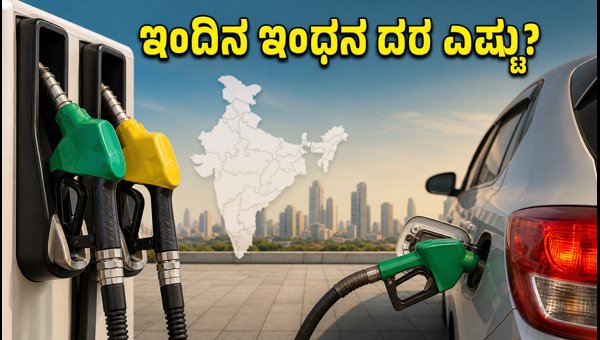 ಇಂದಿನ ಪೆಟ್ರೋಲ್, ಡೀಸೆಲ್ ದರ: ನಿಮ್ಮ ನಗರದಲ್ಲಿ ಎಷ್ಟು?