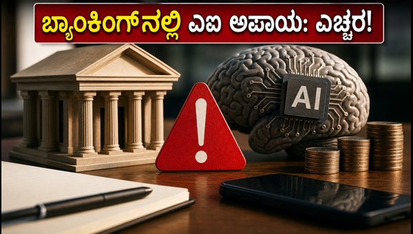 ಬ್ಯಾಂಕಿಂಗ್ನಲ್ಲಿ ಎಐ ಬಳಕೆ: ಆರ್ಬಿಐ ಕಠಿಣ ಎಚ್ಚರಿಕೆ ಬ್ಯಾಂಕಿಂಗ್ನಲ್ಲಿ ಎಐ ಬಳಕೆ: ಆರ್ಬಿಐ ಕಠಿಣ ಎಚ್ಚರಿಕೆ