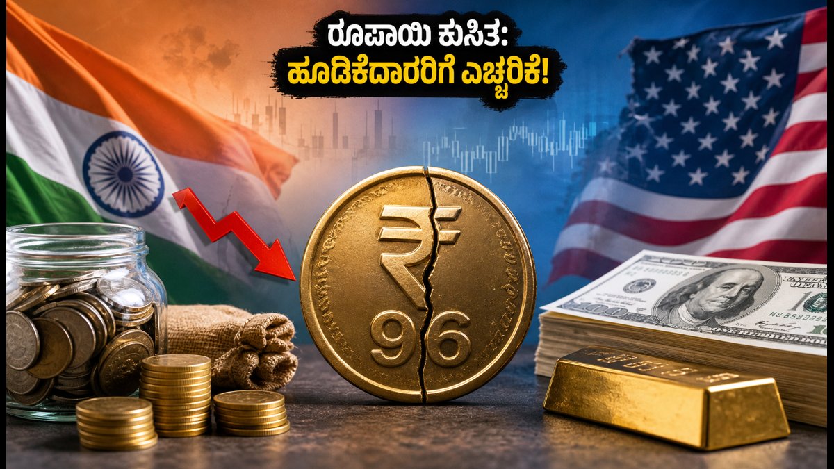 ರೂಪಾಯಿ ಮೌಲ್ಯ 96 ದಾಟಿದೆ: ನಿಮ್ಮ ಹೂಡಿಕೆಯನ್ನು ರಕ್ಷಿಸಿಕೊಳ್ಳುವುದು ಹೇಗೆ?