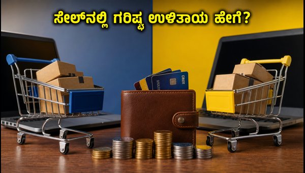 ಅಮೆಜಾನ್-ಫ್ಲಿಪ್ಕಾರ್ಟ್ ಸೇಲ್: ಗರಿಷ್ಠ ಉಳಿತಾಯಕ್ಕೆ ಬೆಸ್ಟ್ ಟಿಪ್ಸ್ ಅಮೆಜಾನ್-ಫ್ಲಿಪ್ಕಾರ್ಟ್ ಸೇಲ್: ಗರಿಷ್ಠ ಉಳಿತಾಯಕ್ಕೆ ಬೆಸ್ಟ್ ಟಿಪ್ಸ್