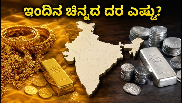 ಇಂದಿನ ಚಿನ್ನ-ಬೆಳ್ಳಿ ದರ: ಪ್ರಮುಖ ನಗರಗಳ ಮಾಹಿತಿ
