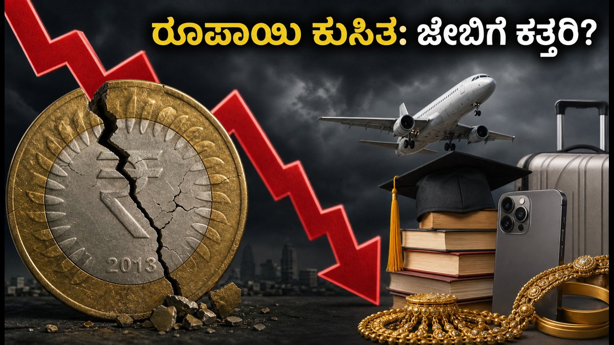 ರೂಪಾಯಿ ಮೌಲ್ಯ ಕುಸಿತ: ನಿಮ್ಮ ಜೇಬಿಗೆ ಕತ್ತರಿ ಬೀಳುತ್ತಾ? ಈ 5 ಟಿಪ್ಸ್ ಪಾಲಿಸಿ!