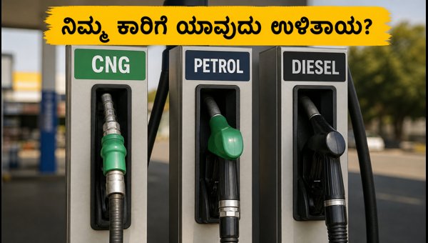 ಪೆಟ್ರೋಲ್, ಡೀಸೆಲ್, ಸಿಎನ್‌ಜಿ: ಯಾವುದು ಅತಿ ಅಗ್ಗ?