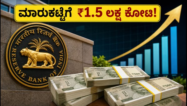 ಆರ್‌ಬಿಐನಿಂದ ₹1.5 ಲಕ್ಷ ಕೋಟಿ ಬಂಪರ್ ಹರಾಜು