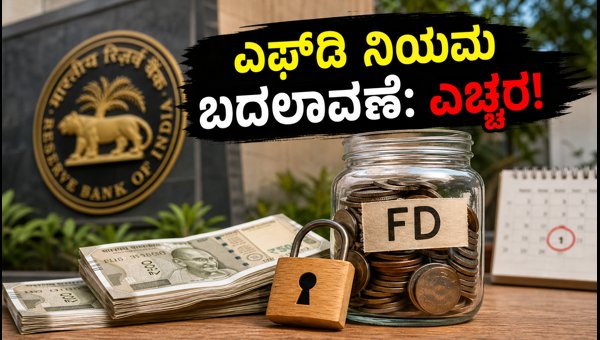 ಆರ್‌ಬಿಐನ ಹೊಸ ಎಫ್‌ಡಿ ನಿಯಮ: ಹೂಡಿಕೆದಾರರಿಗೆ ಏನು ಲಾಭ?