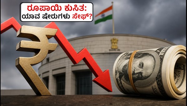 ರೂಪಾಯಿ ಕುಸಿತ: ಹೂಡಿಕೆಗೆ ರಕ್ಷಣೆ ನೀಡುವ ಷೇರುಗಳು