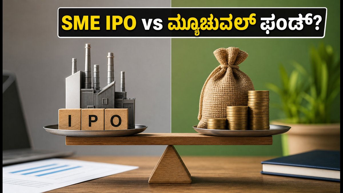 SME IPO vs ಸ್ಮಾಲ್-ಕ್ಯಾಪ್ ಫಂಡ್: ನಿಮ್ಮ ಹಣಕ್ಕೆ ಯಾವುದು ಸುರಕ್ಷಿತ ಮತ್ತು ಲಾಭದಾಯಕ?