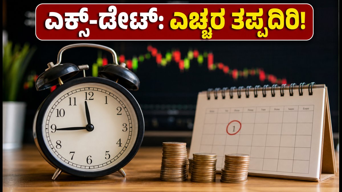 ಎಕ್ಸ್-ಡೇಟ್ ದಿನ ಷೇರು ದರ ಕುಸಿತವೇಕೆ? ಹೂಡಿಕೆದಾರರು ತಪ್ಪದೇ ಮಾಡಬೇಕಾದ 5 ಕೆಲಸಗಳು