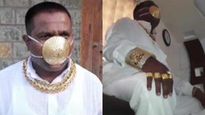 മാസ്കിനും ആഡംബരം ഒട്ടും കുറയ്ക്കേണ്ട, 3 ലക്ഷം രൂപയുടെ സ്വ‍‌ർണ മാസ്കുമായി യുവാവ്
