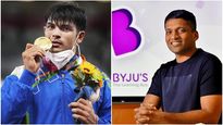 നീരജ് ചോപ്രയ്ക്ക് ഇതുവരെ 11 കോടിയുടെ ക്യാഷ് പ്രൈസുകൾ; ബൈജൂസിന്റെ വക രണ്ട് കോടിയും
