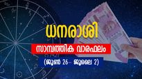 പ്രവൃത്തി മേഖലയില്‍ നിന്നും കൂടുതല്‍ ആദായം ലഭിക്കാം; ഈയാഴ്ചത്തെ സാമ്പത്തിക വാരഫലം അറിയാം