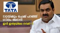 ടാറ്റയ്ക്കും ചെക്ക് പറഞ്ഞ് ഗൗതം അദാനി; ഇനി ഇന്ത്യയിലെ നമ്പര്‍-1