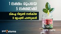10,000 രൂപയുടെ പ്രതിമാസ എസ്ഐപി 10 വർഷം കൊണ്ട് 28 ലക്ഷമായി; മികച്ച റിട്ടേൺ നൽകിയ 5 ഫണ്ടുകളിതാ
