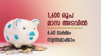 ദിവസം മിച്ചം വരുന്ന ചില്ലറ മാറ്റിവെയ്ക്കാം; മാസം 1,600 രൂപ അടവിൽ 6.60 ലക്ഷം പോക്കറ്റിലെത്തുന്ന പദ്ധതിയിതാ