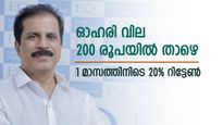 ഒരു മാസം കൊണ്ട് 20% റിട്ടേൺ; പൊറിഞ്ചു വെളിയത്ത് പോർട്ട്ഫോളിയോയിലെ ഓഹരി പറക്കുന്നു; നോക്കിവെയ്ക്കാം