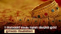 ആഭരണ പ്രേമികൾക്ക് ആശ്വാസം; 11 ദിവസത്തിന് ശേഷം സ്വർണ വിലയിൽ ഇടിവ്; എത്ര കുറഞ്ഞെന്ന് അറിയാം