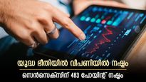 യുദ്ധ ഭീതിയിൽ വിപണി; രണ്ട് ദിവസത്തെ നേട്ടത്തിന് വിരാമം; എല്ലാ സെക്ടറൽ സൂചികകളും നഷ്ടത്തിൽ