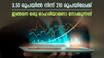 ലാഭവും ഓഹരി വിലയും ഉയർന്നു; 3.50 രൂപയുടെ ഓഹരി 210 രൂപയിലേക്ക്; ഇങ്ങനെ ഒരു ഓഹരിയാണോ നോക്കുന്നത്