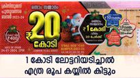 ക്രിസ്തുമസ് ബംപറിൽ ആകർഷകമായി രണ്ടാം സമ്മാനം; 1 കോടി വീതം 20 പേർക്ക്; 1 കോടി അടിച്ചാൽ എത്ര രൂപ കയ്യിൽ കിട്ടും