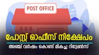 അഞ്ച് വർഷം കൊണ്ട് മികച്ച റിട്ടേൺസ്; പോസ്റ്റ് ഓഫീസ് നിക്ഷേപങ്ങളെ അറിയാം