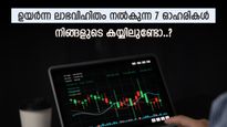 250 രൂപ ലാഭവിഹിതം, ഏറ്റവും മികച്ച 7 'മണി മേക്കർ' ഓഹരികൾ, നിങ്ങൾക്ക് നിക്ഷേപമുണ്ടോ..?