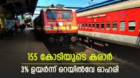 155 കോടിയുടെ കരാർ, വിലയിൽ കുതിപ്പുമായി റെയിൽവേ ഓഹരി, ലാഭം നിങ്ങൾക്കുണ്ടോ..?