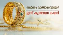 സ്വർണം വാങ്ങാൻ പ്ലാനുണ്ടോ? ഇന്ന് സ്വർണ വില കുത്തനെ കയറി, രാജ്യാന്തര വില താഴ്ന്നു