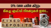 ചുരുങ്ങിയ കാലം കൊണ്ട് നിങ്ങളുടെ പണം വളരും; ഈ എഫ്.ഡിയിൽ നിക്ഷേപിക്കാം, 9% വരെ പലിശ കിട്ടും