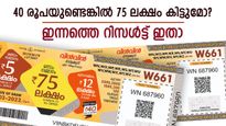 40 രൂപയുണ്ടെങ്കിൽ 75 ലക്ഷം കിട്ടും; ഇന്നത്തെ വിൻ വിൻ ലോട്ടറി റിസൾട്ട് എത്തി, നിങ്ങളാണോ ഭാ​ഗ്യവാൻ?