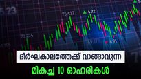 ദീർഘകാലത്തേക്ക് വാങ്ങാവുന്ന മികച്ച 10 ലാർജ് ക്യാപ്, മിഡ് ക്യാപ് ഓഹരികൾ ഇതാ; ടാർ​ഗറ്റ് വില അറിയാം...