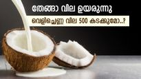 Coconut Oil Price: വെളിച്ചെണ്ണ ഉപയോഗം കുറയ്ക്കാം, വില വീണ്ടും ഉയർന്നേക്കും, തേങ്ങാ വിലയും പൊള്ളുന്നു