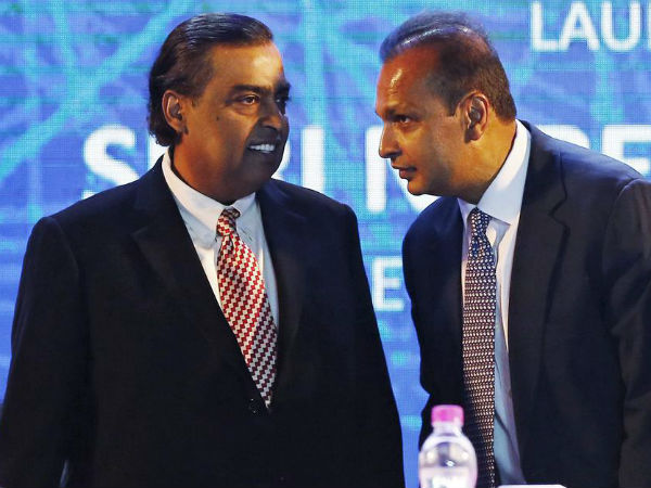 അംബാനി സഹോദരന്മാരുടെ വളർച്ചയും തളർച്ചയും