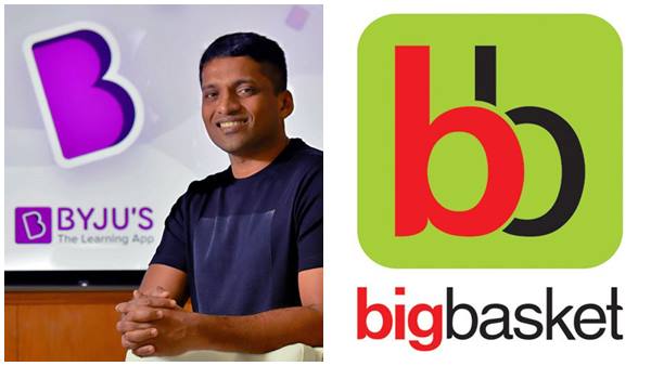 ബൈജൂസും ബിഗ് ബാസ്‌കറ്റും
