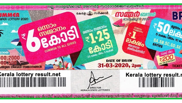 പുതിയ ലോട്ടറി